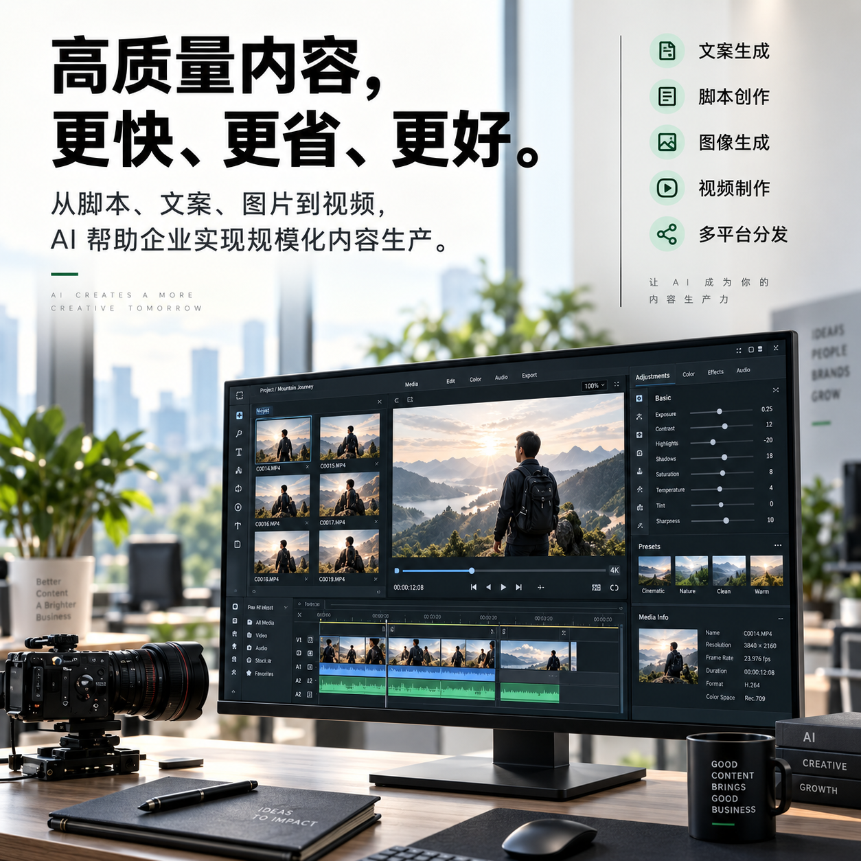 AI辅助高质量内容生产